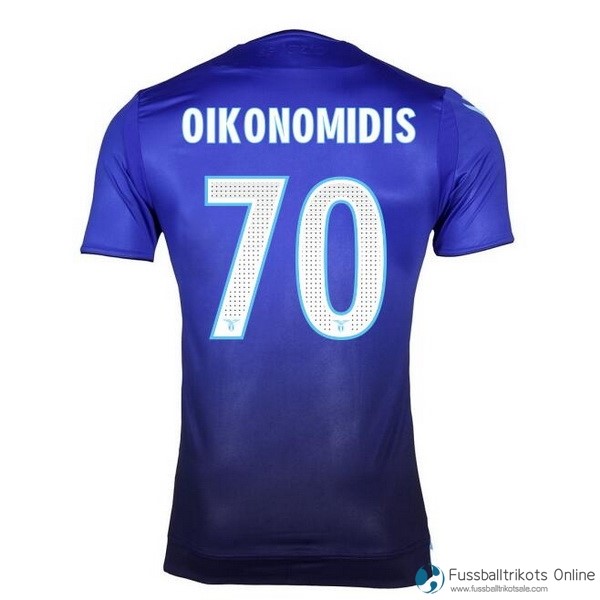 Lazio Trikot Ausweich Oikonomidis 2017-18 Fussballtrikots Günstig